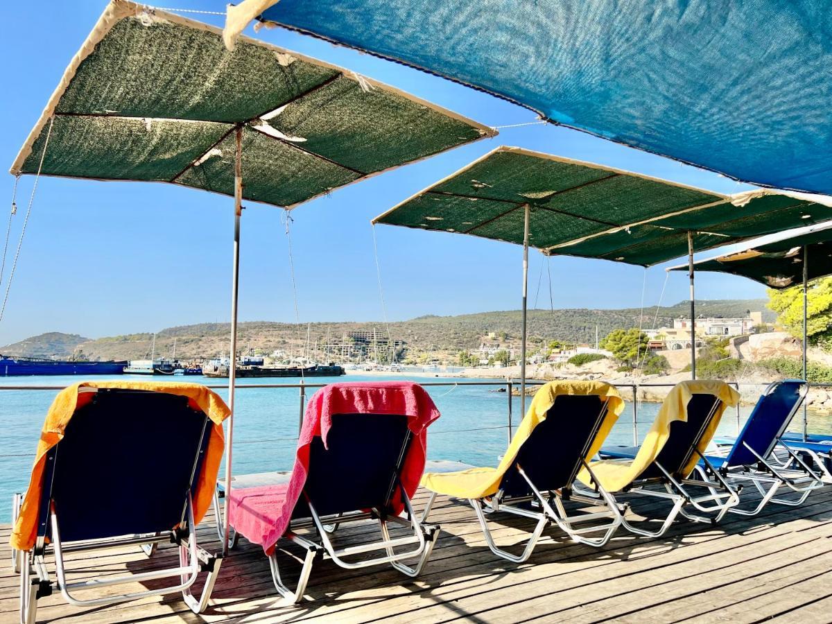 Argo Hotel Aegina Bagian luar foto